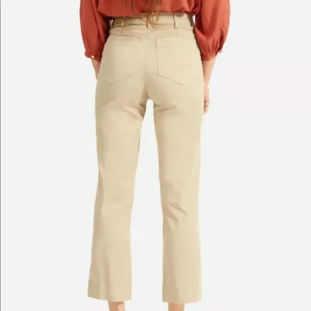 Everlane The Lightweight Straight-Leg Crop 0 Chino
